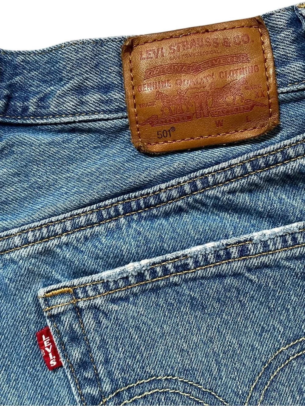 Levi’s 501 Premium Denim Button Fly Short Shorts W25